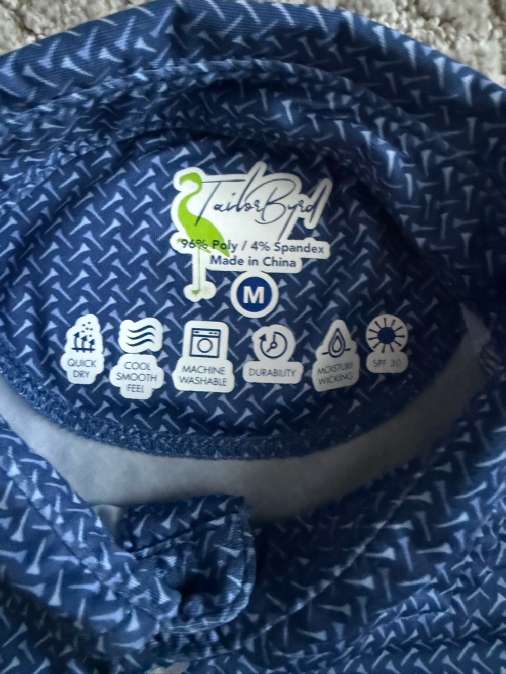 Tailor Byrd golf polo - Picture 3 of 4